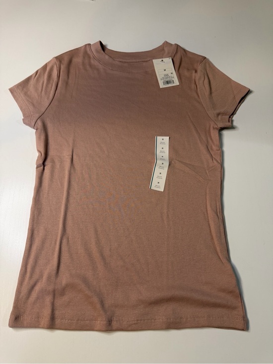 a new day Tops - a new day Short Sleeve Crewneck Tee in Dusty Rose